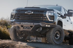 Chevrolet Silverado 2500 Front Bumper - DV8 Offroad - Spec Series - Black - `24-`26